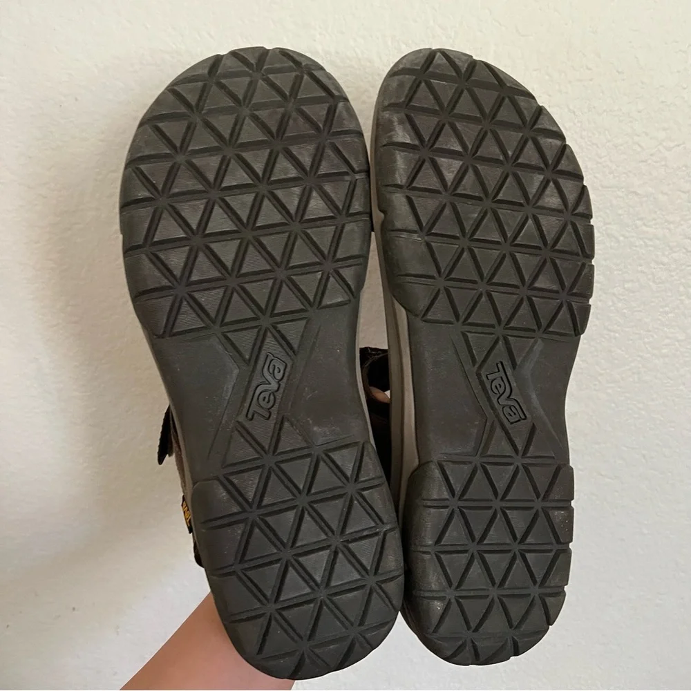 Teva Langdon River Dark Brown Sandal Size 14